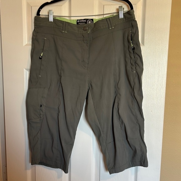 Killtec Pants - Killtec women’s olive green capri hiking pants size 14